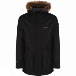 Craghoppers Mens Kiwi Parka Black